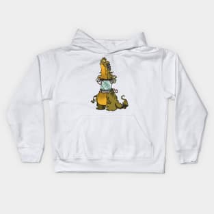 Monster Robot #2 Kids Hoodie